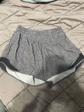 Lululemon Gray Athletic Running Shorts